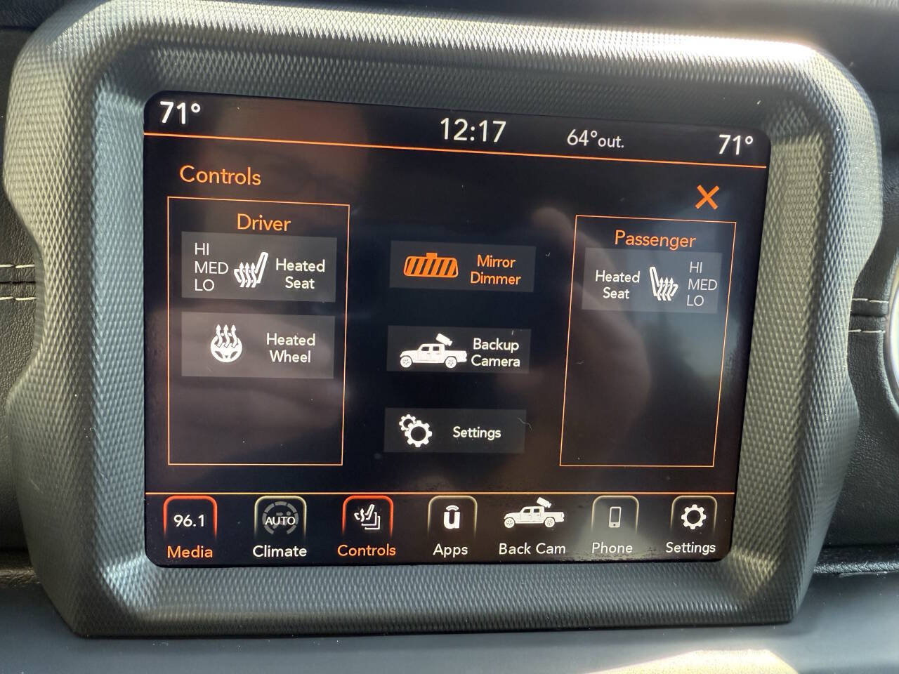 2020 Jeep Gladiator Overland photo 18