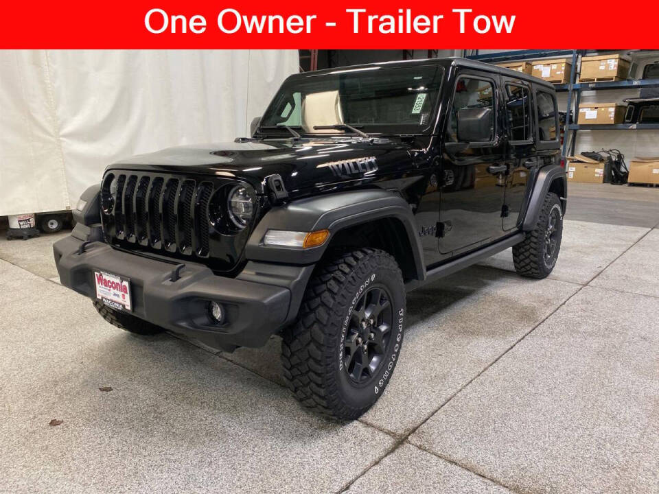 2020 Jeep Wrangler Unlimited for sale at Victoria Auto Sales in Victoria, MN