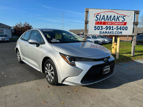 2022 Toyota Corolla Hybrid for sale at Siamak's Car Company llc in Woodburn OR