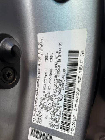 2016 Toyota Tacoma Limited