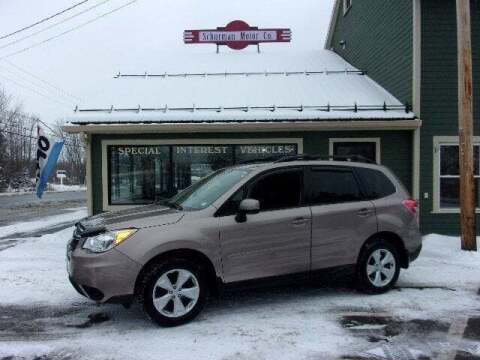2016 Subaru Forester for sale at SCHURMAN MOTOR COMPANY in Lancaster NH