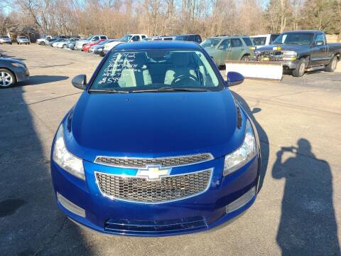 2012 Chevrolet Cruze for sale at All State Auto Sales, INC in Kentwood MI