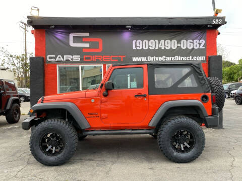2015 Jeep Wrangler for sale at Cars Direct in Ontario CA