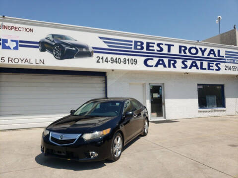 2011 Acura TSX for sale at Best Royal Car Sales in Dallas TX