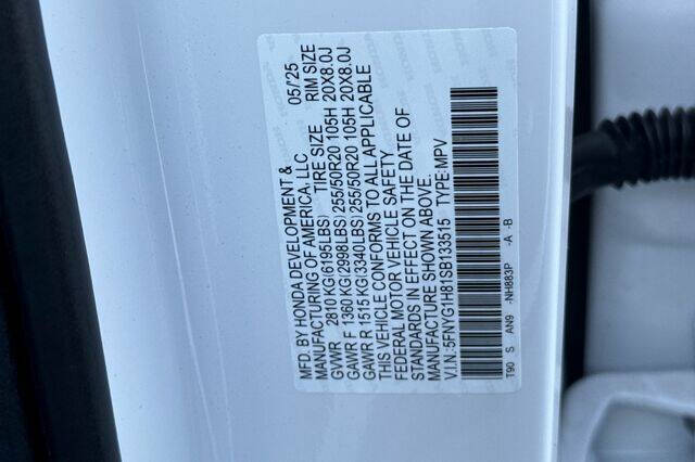 2025 Honda Pilot Elite