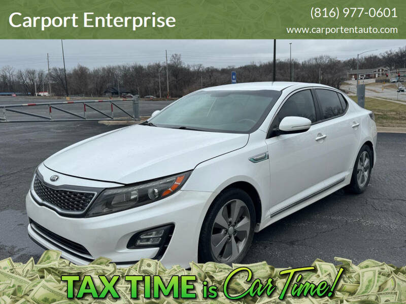 2016 Kia Optima Hybrid for sale at Carport Enterprise - 6336 State Ave in Kansas City KS