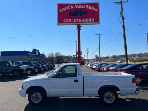 2003 GMC Sonoma for sale at Ford's Auto Sales in Kingsport TN