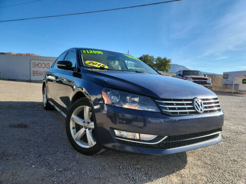 2015 Volkswagen Passat for sale at Canyon View Auto Sales in Cedar City UT