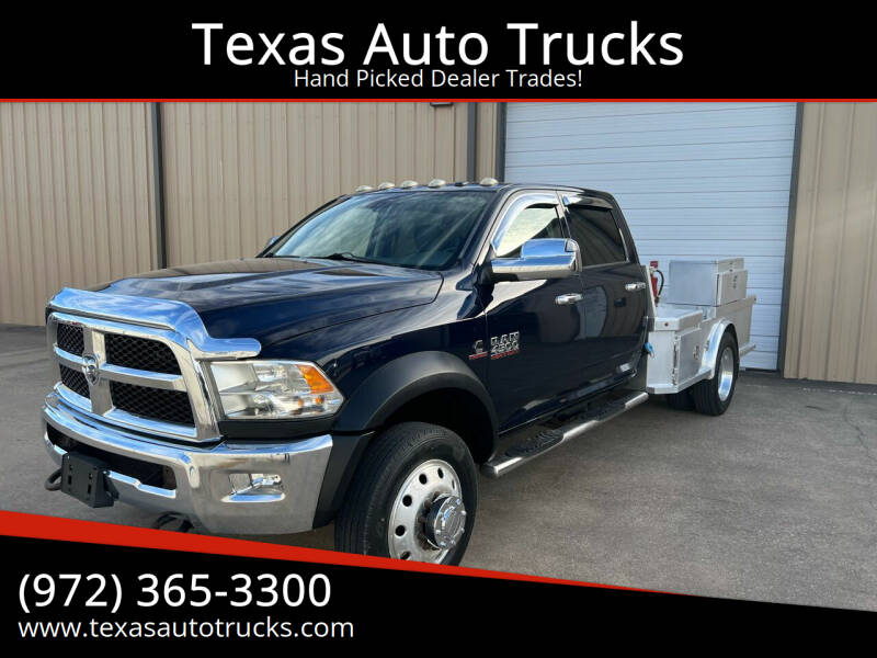 2014 RAM 4500 for sale at Texas Auto Trucks in Wylie TX