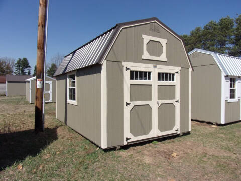  10 x 16 lofted barn for sale at Extra Sharp Autos in Montello WI