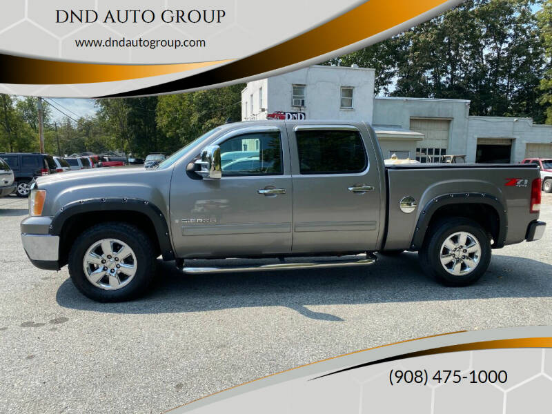 2009 GMC Sierra 1500 for sale at DND AUTO GROUP in Belvidere NJ