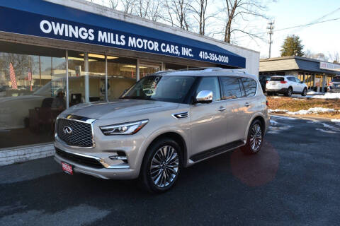 2018 Infiniti QX80 for sale at Owings Mills Motor Cars in Owings Mills MD