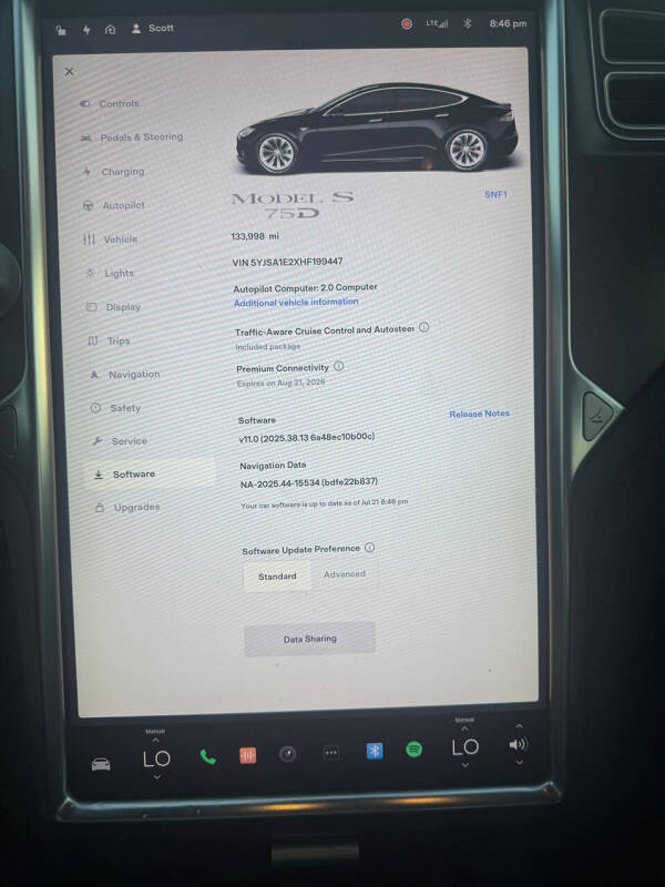 2017 Tesla Model S 75D