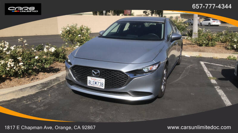 2019 Mazda Mazda3 Sedan for sale at Cars Unlimited OC in Orange CA