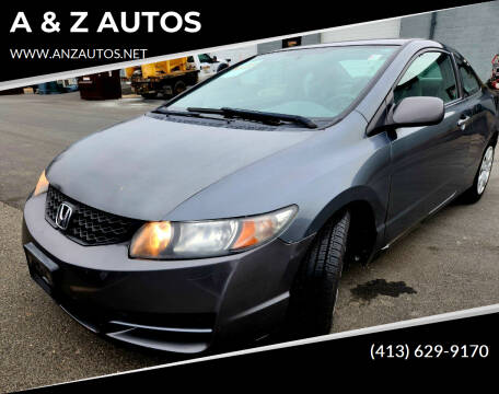 2010 Honda Civic for sale at A & Z AUTOS in Westfield MA