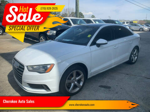 2015 Audi A3 for sale at Cherokee Auto Sales in Acworth GA