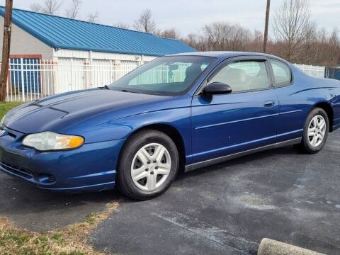 2004 Chevrolet Monte Carlo for sale at R & J AUTOMOTIVE in Churchville MD