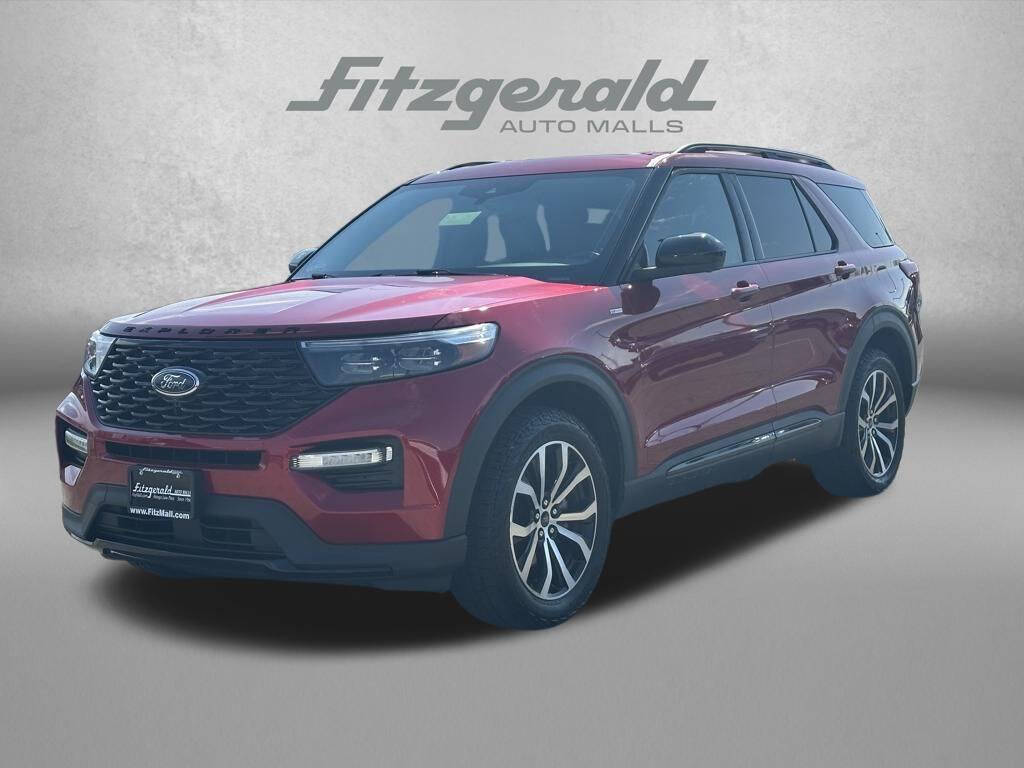 Red 2022 Ford Explorer ST-Line AWD ST-Line 4dr SUV 2