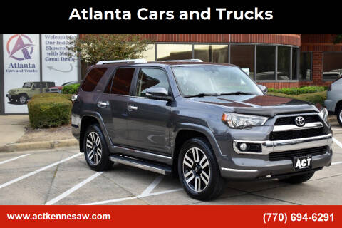 2014 Toyota 4Runner for sale at Atlanta Cars and Trucks in Kennesaw GA