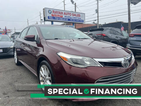 2013 Toyota Avalon for sale at Rayan Auto Sales in Plainfield NJ