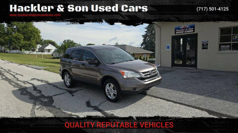 2011 Honda CR-V for sale at Hackler & Son Used Cars in Red Lion PA