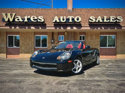 2001 Toyota MR2 Spyder for sale at Wares Auto Sales INC in Traverse City MI