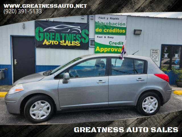 2012 Nissan Versa for sale at GREATNESS AUTO SALES in Green Bay, WI