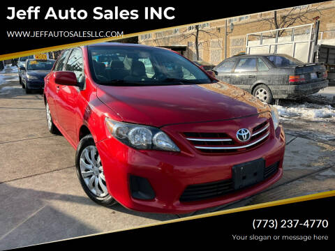 2013 Toyota Corolla for sale at Jeff Auto Sales INC in Chicago IL