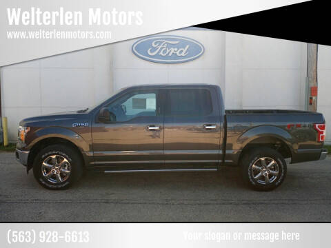 2020 Ford F-150 for sale at Welterlen Motors in Edgewood IA