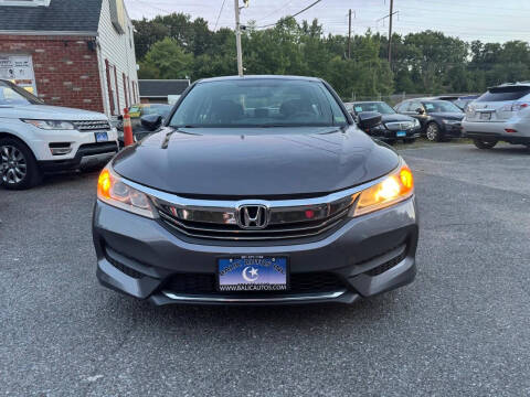 2017 Honda Accord for sale at Balic Autos Inc in Lanham MD