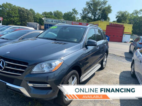 2013 Mercedes-Benz M-Class for sale at Marino's Auto Sales in Laurel DE