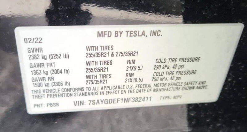 2022 Tesla Model Y Performance