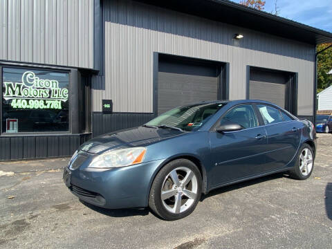 2006 Pontiac G6 for sale at Cicon Motors in Ashtabula OH