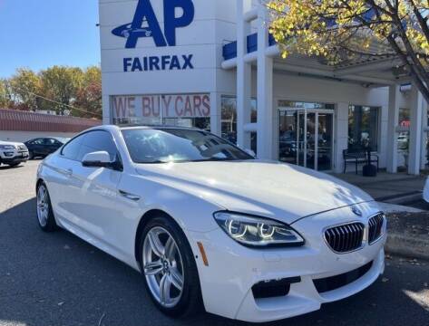 2016 BMW 6 Series for sale at AP Fairfax in Fairfax VA