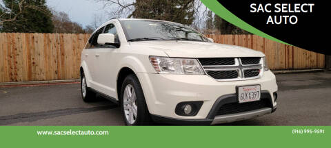 2012 Dodge Journey for sale at SAC SELECT AUTO in Sacramento CA