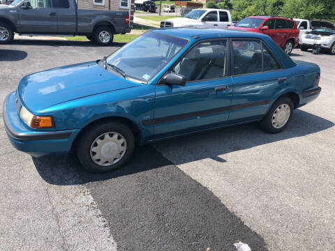 1993 Mazda Protege for sale at J & J Autoville Inc. in Roanoke VA