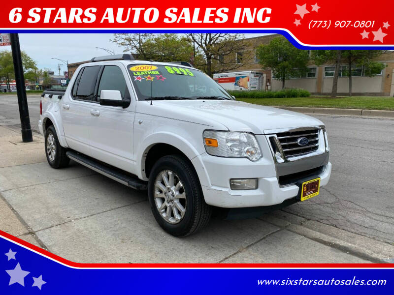 2007 Ford Explorer Sport Trac for sale at 6 STARS AUTO SALES INC in Chicago IL