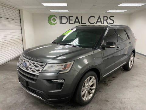 2018 Ford Explorer for sale at Ideal Cars in Mesa AZ