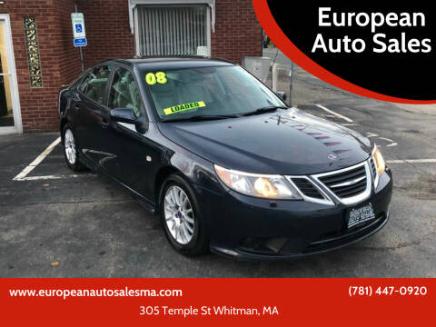 2008 Saab 9-3 for sale at European Auto Sales in Whitman MA