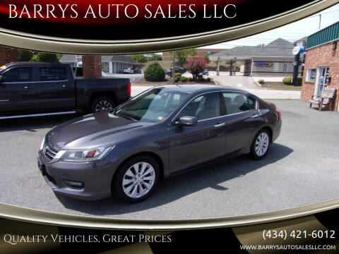 2015 Honda Accord for sale at BARRYS AUTO SALES LLC in Danville VA