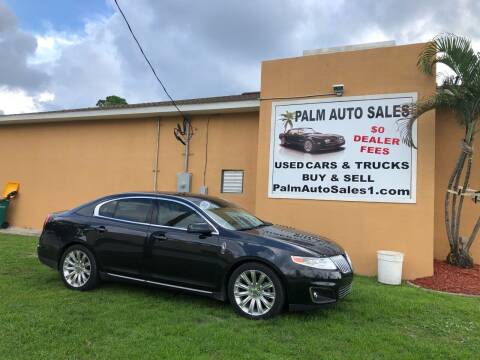 2012 Lincoln MKS for sale at Palm Auto Sales in West Melbourne FL
