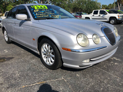 2002 Jaguar S-Type for sale at RIVERSIDE MOTORCARS INC - Main Lot in New Smyrna Beach FL