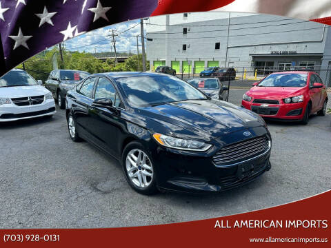 2016 Ford Fusion for sale at All American Imports in Alexandria VA