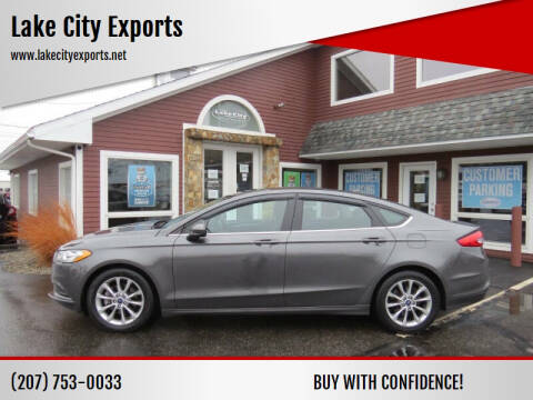 2017 Ford Fusion for sale at Lake City Exports - Lewiston in Lewiston ME