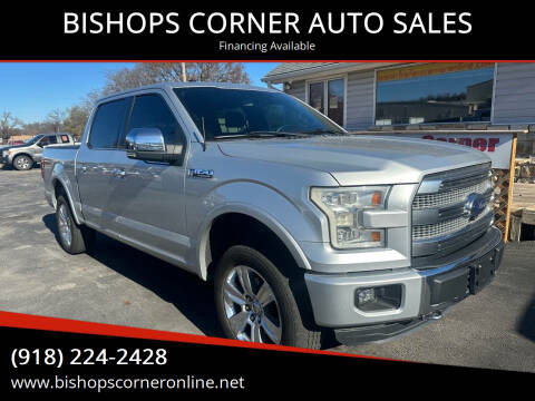 2015 Ford F-150 for sale at BISHOPS CORNER AUTO SALES in Sapulpa OK