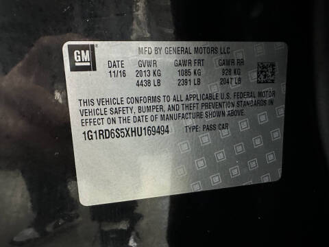 2017 Chevrolet Volt Premier