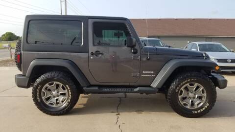 2016 Jeep Wrangler for sale at S & S Sports and Imports LLC in Newton KS