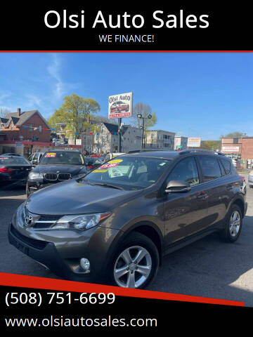 2014 Toyota RAV4 for sale at Olsi Auto Sales in Worcester MA
