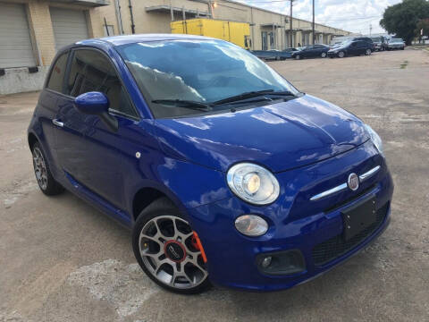 2013 FIAT 500 for sale at TETCO AUTO SALES  / TETCO FUNDING in Dallas TX
