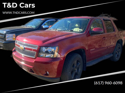 2010 Chevrolet Tahoe for sale at T&D Cars in Holbrook MA